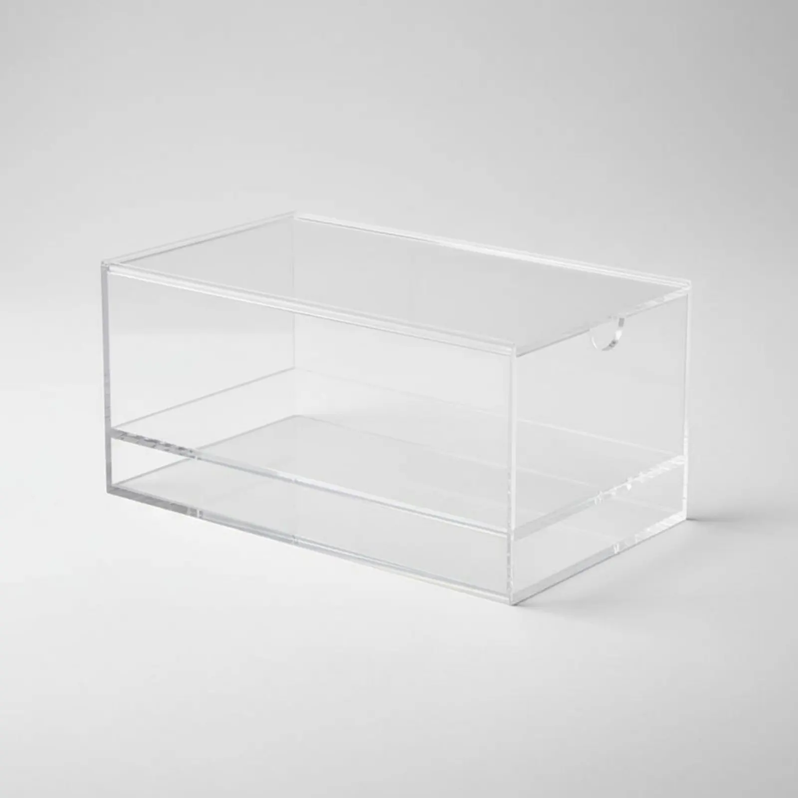 US Mahjong Tile Box Scuff Protection Film Mahjong Tile Storage Box Sleek Edges 2-Tier Design