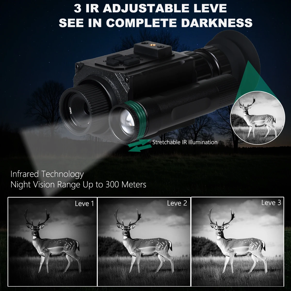 NK006 Night Vision Monocular w - đánh giá và giá Night Vision Goggles Head Mounted