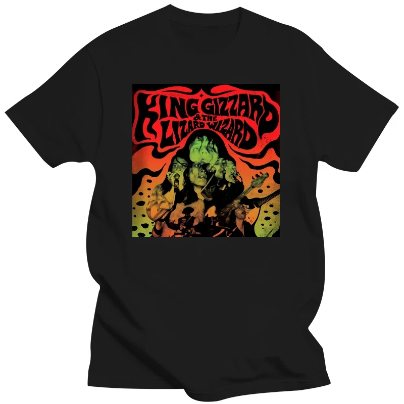 King Gizzard And The Wizard Lizard T Shirt Psychedelic Rock Australian Music 1