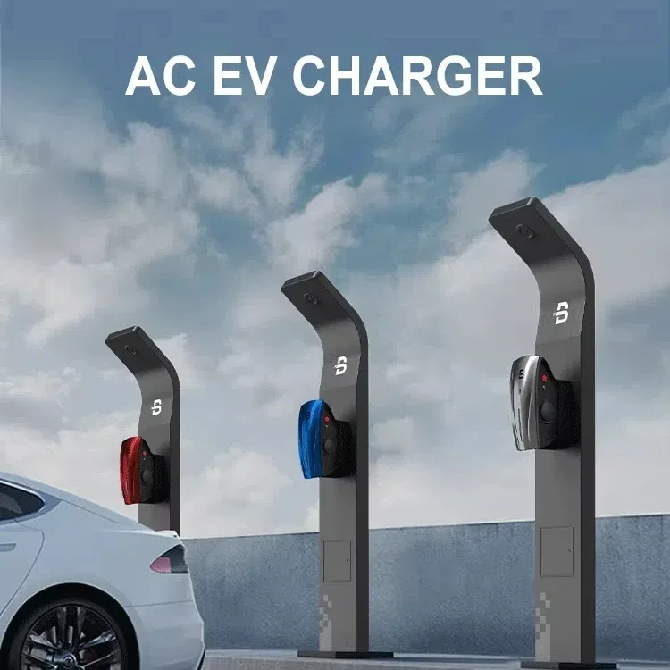 BENY New EV Charger 7KW 32A 1Phase AC EV Charging Station Level 2 Type 2 GB/T EV Charger Wall Fast Electric Car Charging Station