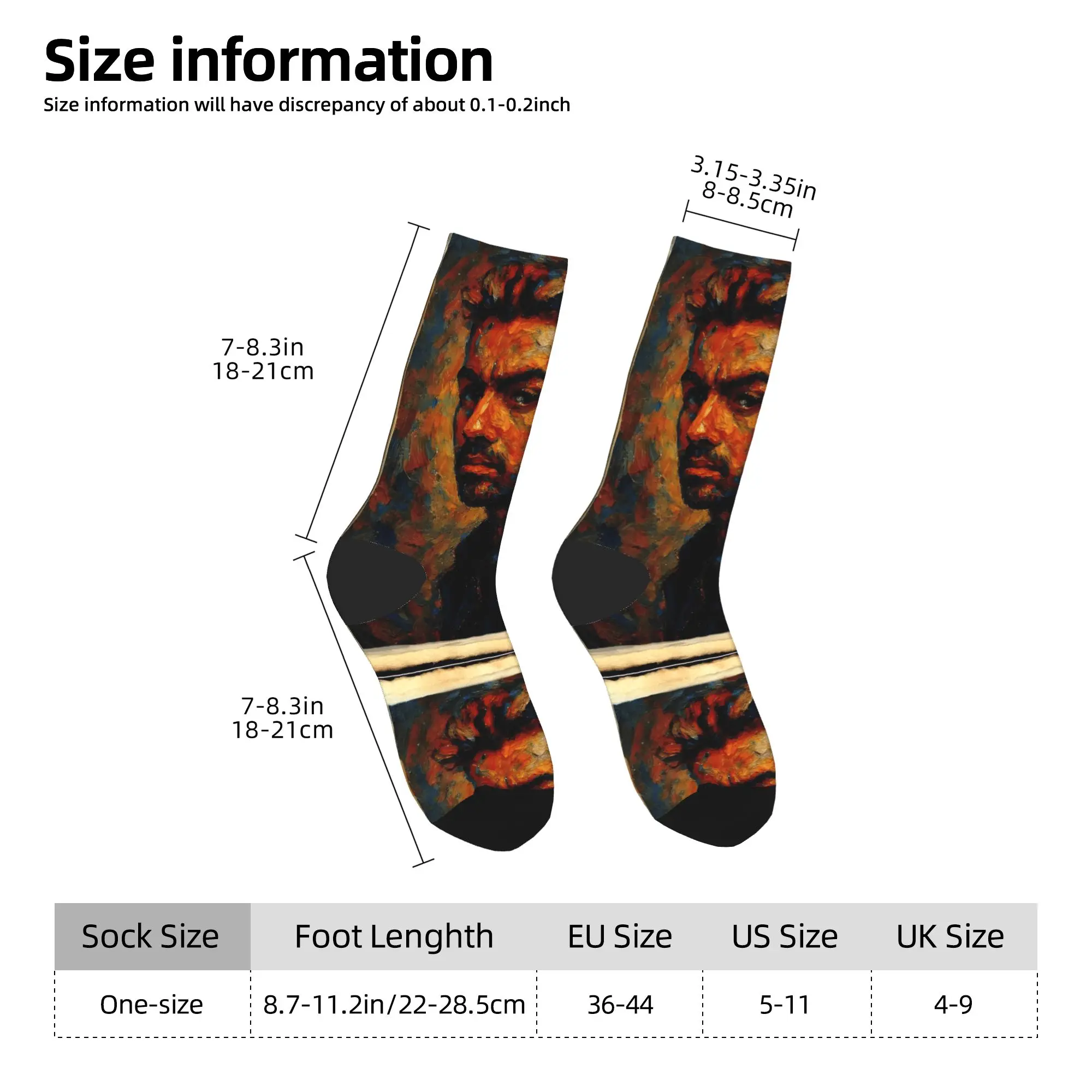 Zanger George Michaels Sokken Moderne Kousen Herfst Antislip Herensokken Zacht Ontwerp Hardloopsokken