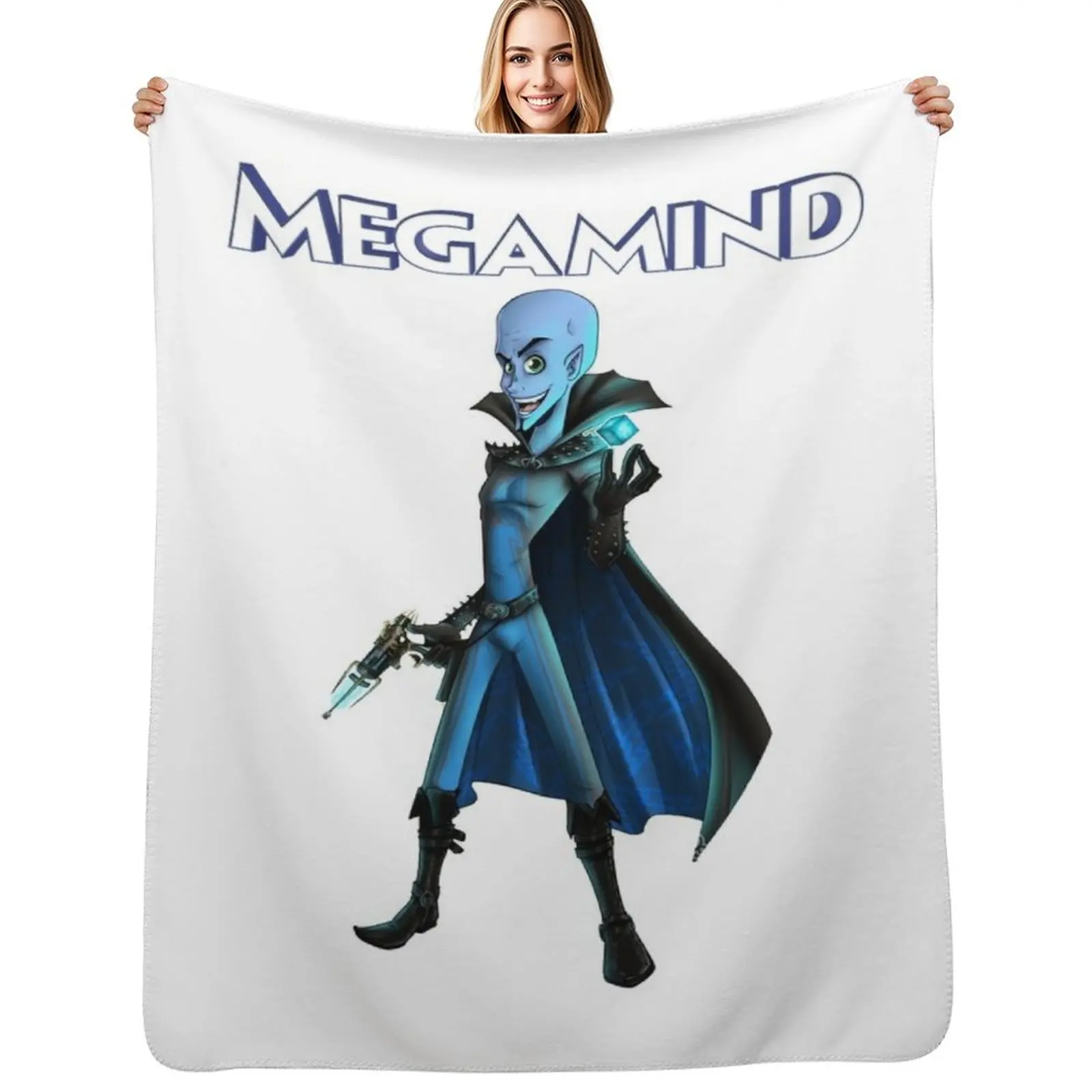 

megamind Throw Blanket Comforter Personalized Gift Custom Blanket