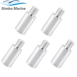 5Pcs Boat Anodes Zinc Pencil Rod Volvo Penta Marine Engine 3838499 800476 804107 838929 858501 18-6001