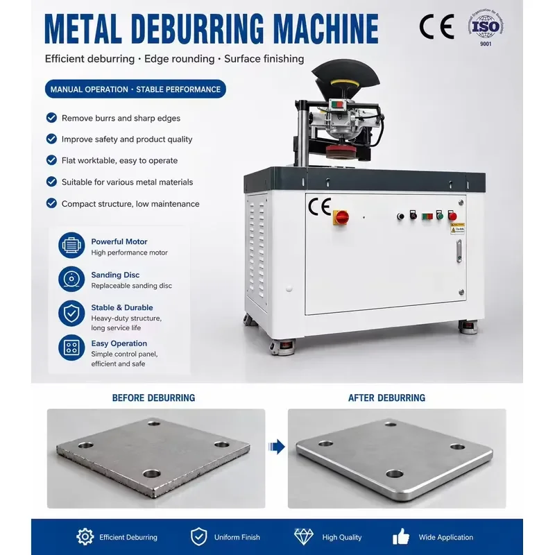 Manual Deburring Sanding Machine Metal Polishing Tool for Deburring and Edge Rounding