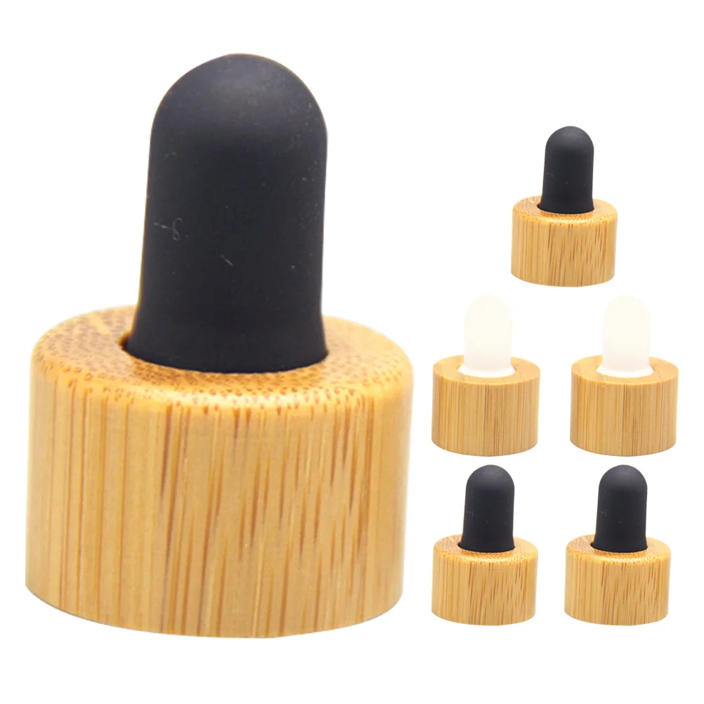 

6Pcs Dropper Caps Essential Oil Bottle Lids Replacement Durable Covers for DIY Crafts Aroma Oil Dropper Bottle Sealers