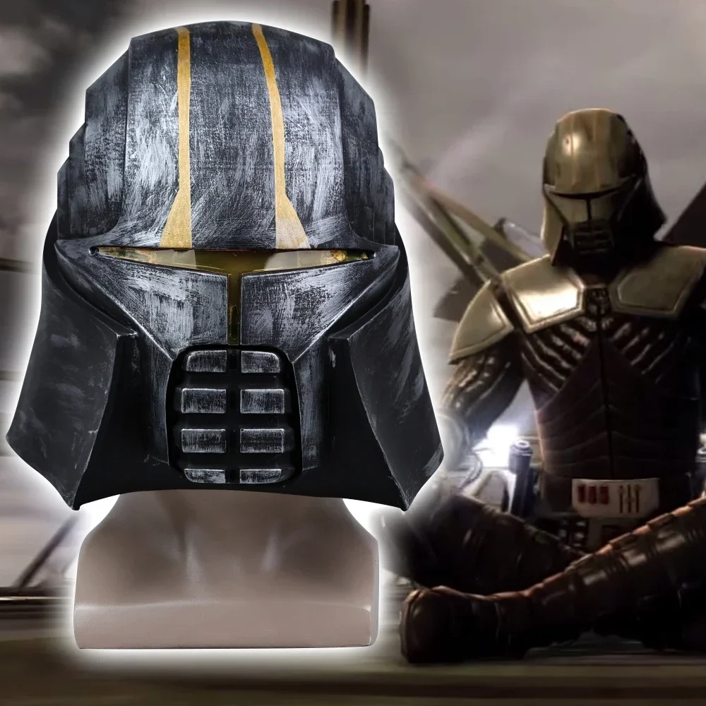 

Lord Sriller Helmet Full Head Masks Black Halloween Mask Masquerade Carnival Stage Performance Party Props for Adult