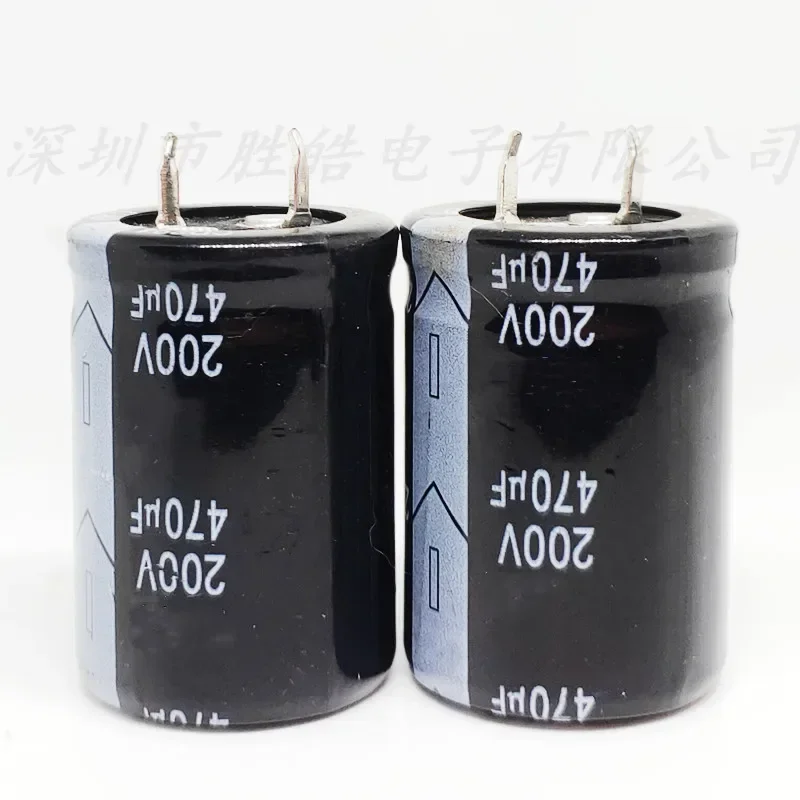 （1PCS） 200V470UF   Hard Feet   Volume ：22*30mm   Electrolytic Capacitors    High Quality