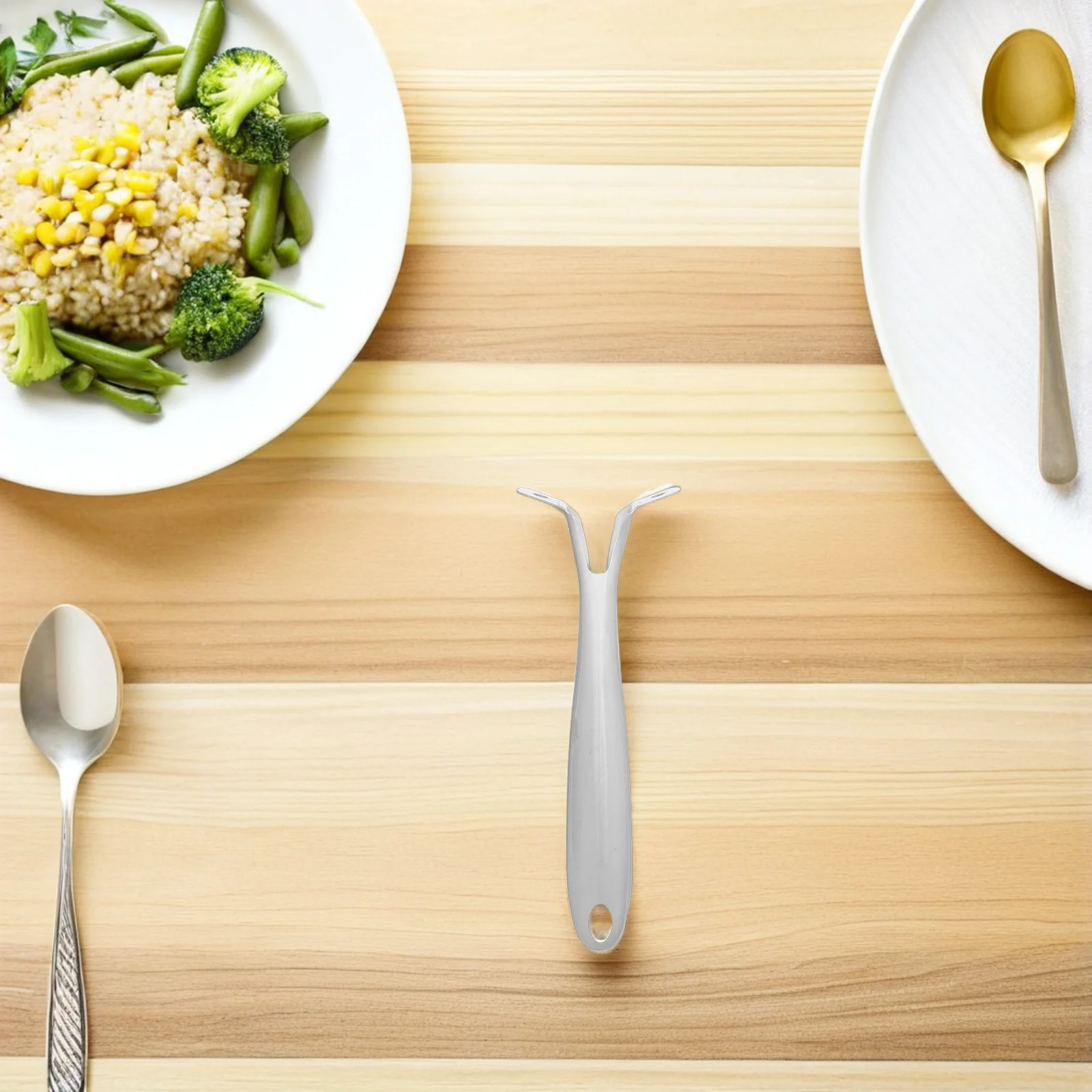 

2Pcs Universal Stainless Steel Pan Handle Grip Heat-Resistant Detachable Skillet Replacement for Cooking Baking