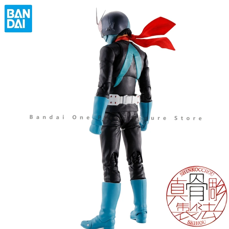 In Stock Original Bandai SHF Real Bone Sculpture Kamen Rider Old No. 1 Action Figure Gift Ornament Anime Toy Model