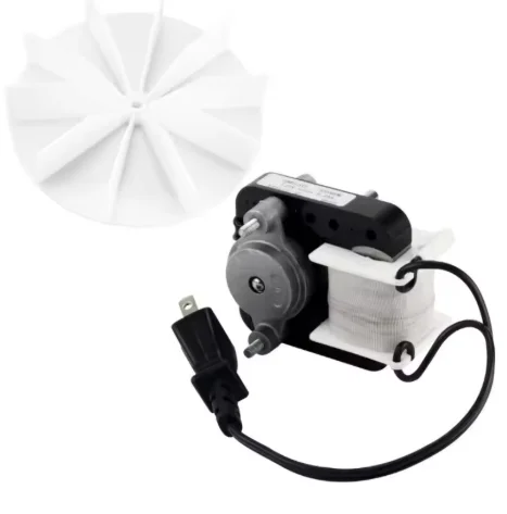 Home Bathroom Exhaust Fan Accessories Universal Check Valve Motor Blades Vent Fan Grille Clips Ventilation Repair Parts