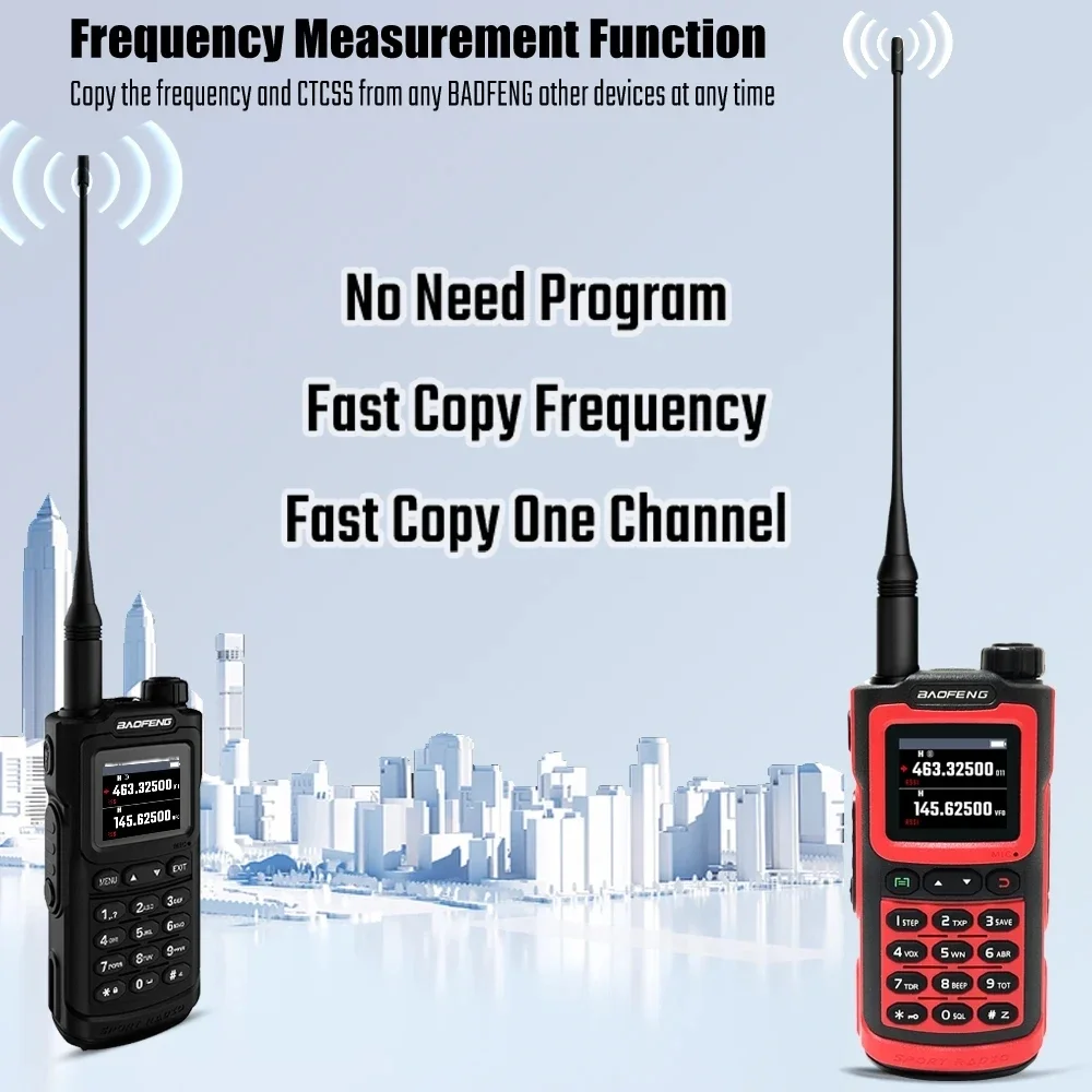Baofeng 10W Walkie Talkie Multi Bands Long Range Portable Ham Radios Copy Frequency Waterproof 2-Way Radio 10 NOAA UV-G30 Pro V1