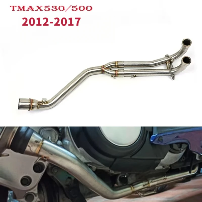 

Мотоциклетные слипоны для Yamaha Tmax 500 530 Yp500 2012-2017 с выхлопом Tmax 530 Tamx500, глушитель выхлопа мотоцикла, полная система