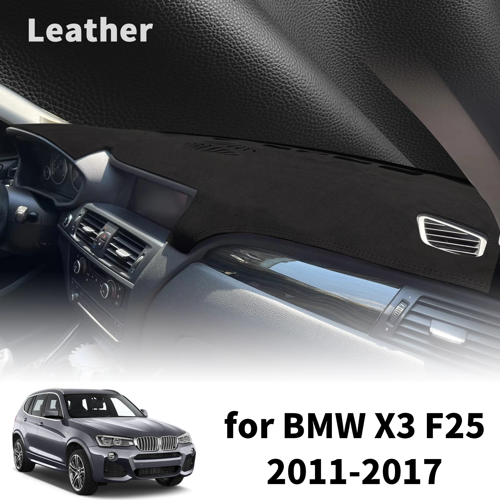 bmw-x3-f25-2011-2012-2013-2014-2015-2016-2017用-車用ダッシュマット-ダッシュボードカバーパッド-ダッシュマット-サンシェード-保護カーペット-アクセサリー