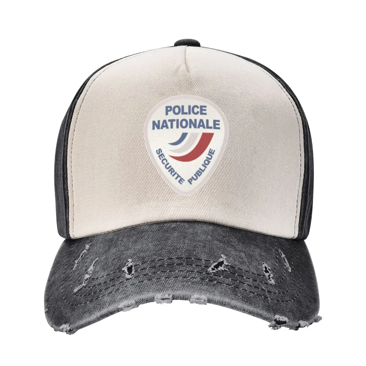 

Police Nationale France Police Patch Blanc Бейсбольная кепка для мужчин Винтажная бейсболка для папы Женские шапки Мужские