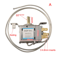 1pc Refrigerator Temperature Controller Mechanical Thermostat WDF18 WDF19 Refrigerator Thermostat Temperature Control Switch