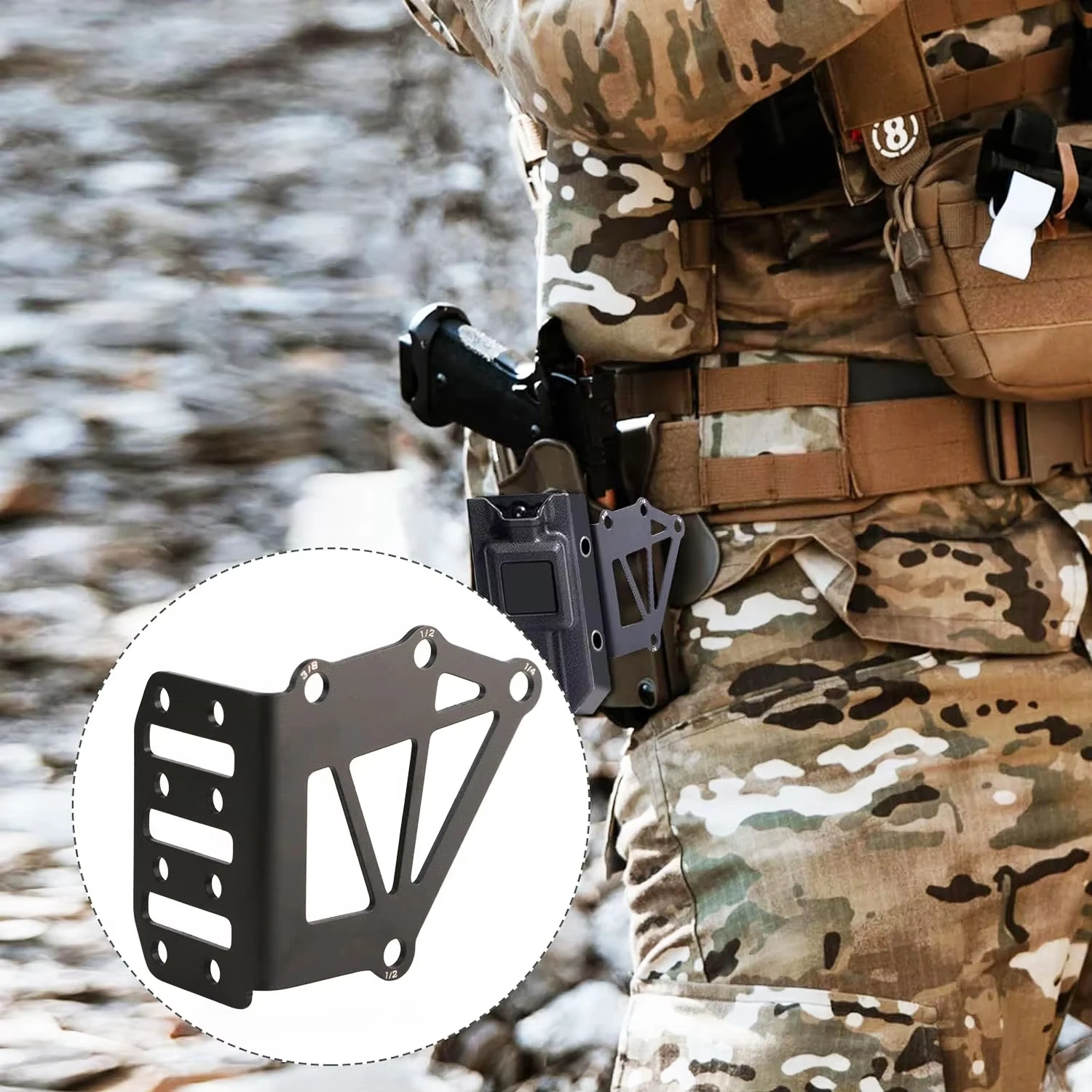 BOOIU Tactical Holster Adapter - đánh giá và giá Camping Cooking And Eating