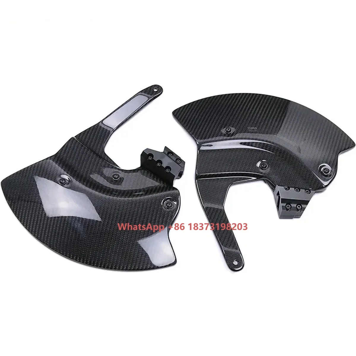 

For S1000RR M1000RR S1000R M1000R 2020 2021 2022 2023 2024 3K 100% Dry Carbon Fiber Motorcycle Front Fender Side Panels