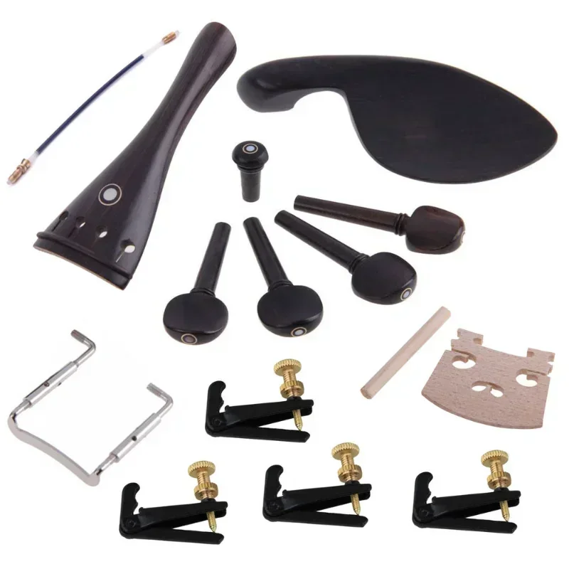 4/4 3/4 1/2 1/4 1/8 Violin Chin Rest Replace Solidwood Violin Sparepart For Violin DIY Making Repair Tailpiece Parts