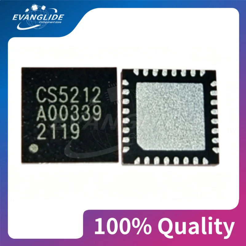 2 PCS/LOT CS5212AN CS5212 QFN32 chip