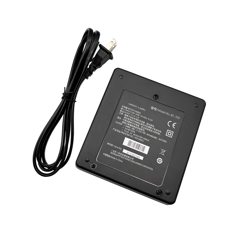 شاحن مزدوج BC-30D متوافق مع شحن بطارية Topcon BT-62Q BT-65Q BT-66Q BT65Q