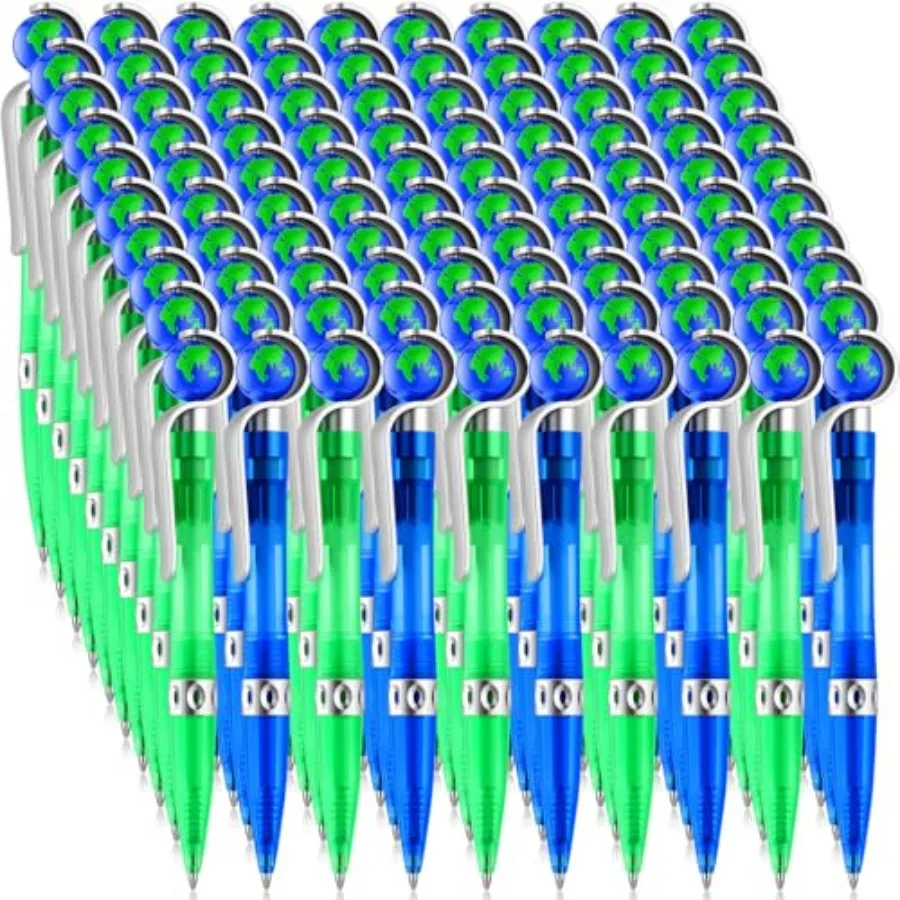 

Набор выдвижных ручек-глобусов в форме Земли, 1,0 мм, с черными чернилами, для взрослых, аксессуары ко Дню Земли