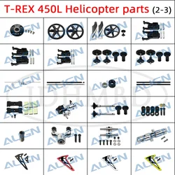 Wyrównanie części T-rex 450L z gwintem skośnym główny napęd przekładni/121T wysięgnik obrotowej napęd tylny zestaw narzędzi śmigłowca ze stabilizatorem węglowym