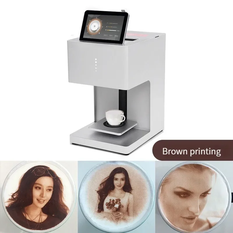 coffee drawing machine printer food personalized customized pattern photo answer milk tea full automatic portrait full color