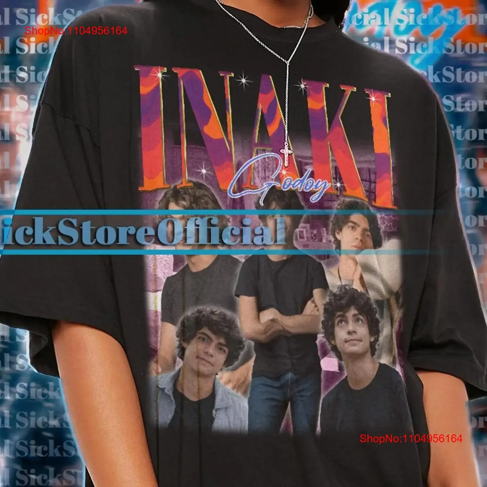 

IÑAKI GODOY Vintage T Shirt Homage Fan Retro Sweater Series Merch tpc vintage Washed Stretched Comfortable Stylish homme