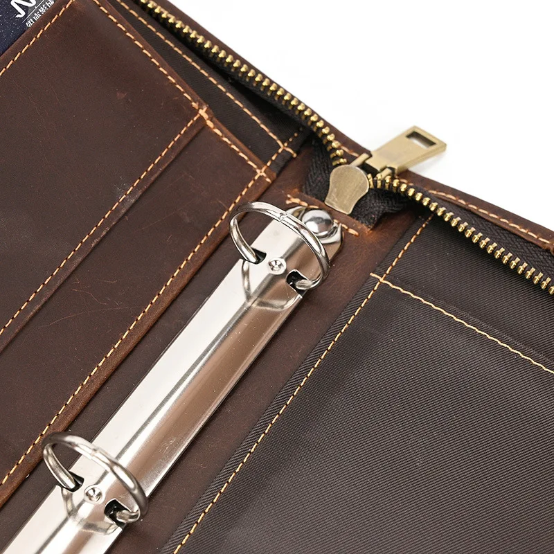 Valigette da uomo per pendolari Borsa semplice per il tempo libero Valigette di moda Borse in pelle multifunzionali Porte-documents MHGWB