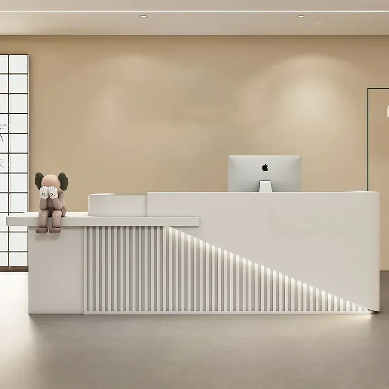 

Modern Office Restaurant Tables Front Desk Lectern Pulpit Checkout Hair Salon Shop Counter Bar Podium Stand Leggio Furniture