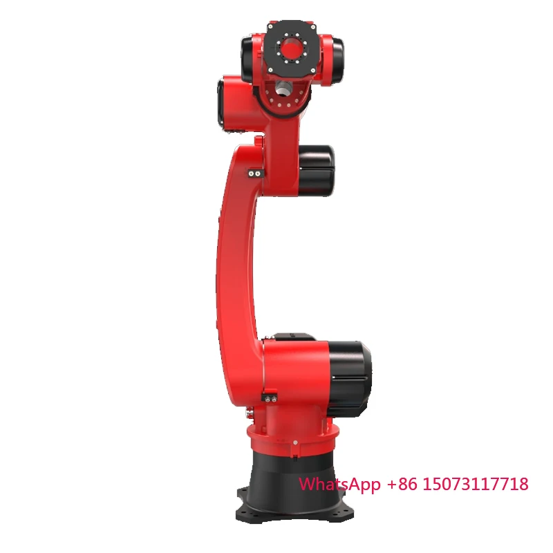 MIG TIG LASER 6-محور مفصلية لحام روبوت صناعي تحميل الذراع 6 كجم لتطبيقات اللحام