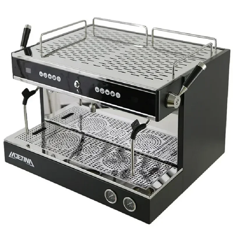 

Кофемашина для кафе, ресторана, высококачественная полуавтоматическая кофемашина с двойным бойлером 3000 Вт GN256TB