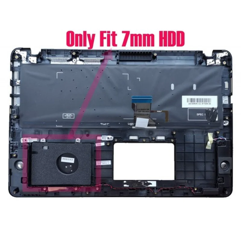Y+US Palmrest Backlit keyboard for Asus Q524U Q524UQ Q524UQK Q534U Q534UX Q534UXK