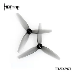 10Pairs(10CW+10CCW) HQPROP T3.5X2X3 3520 3-Blade Propeller 1.5mm for RC FPV Freestyle 3.5inch Cinewhoop Ducted Drones Protek35