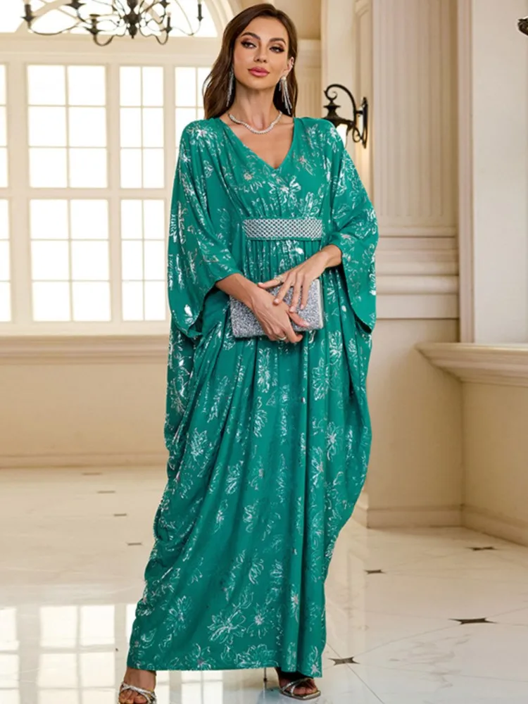 

Summer Cover Ups Women Swimsuit 3/4 Sleeve Robes Bathing Suit 2026 New Print Beach Holiday Flower Print Maxi Dresses Cover-Up