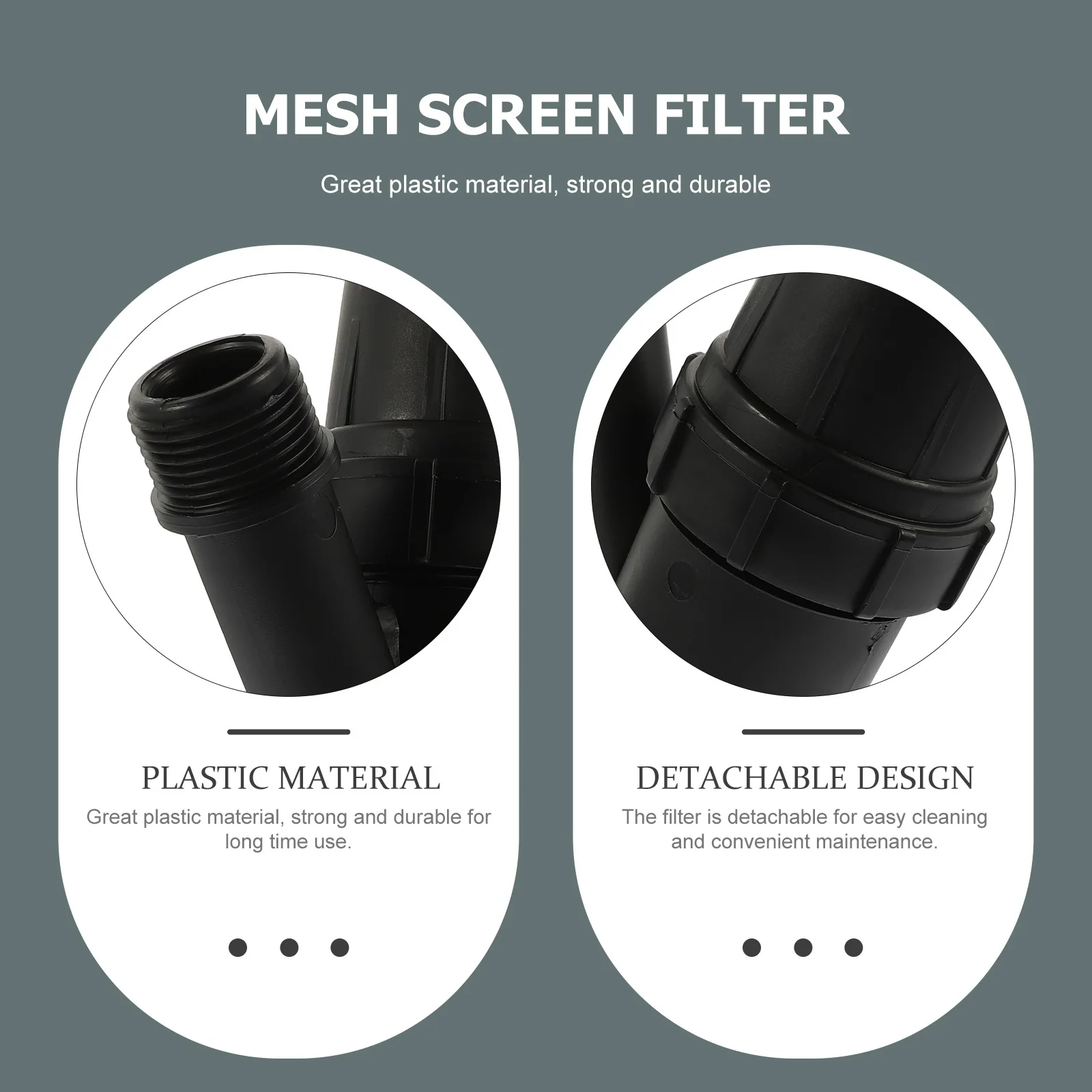 

Irrigation Filter 1 Inch Y Shape Drip Irrigation Filter For Gardening Mesh Screen Plastic Garden Drip Tool Gardening