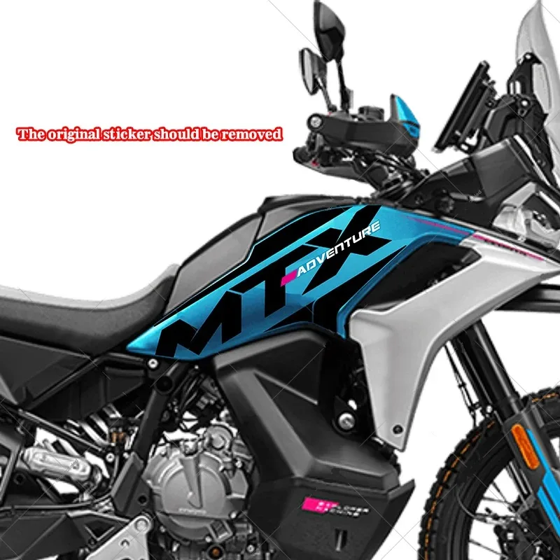 Motorcycle Modification Accessories Fuel Tank Decals Body Painting Decals Protective Film Stickers FOR CFMOTO 800MTX 800MT-X