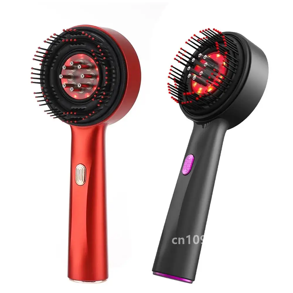 3 Modes Electric Multifunctional Infrared Therapy Comb Promote Hair Growth Massage of Hair Follicles Essence Oil Applicator