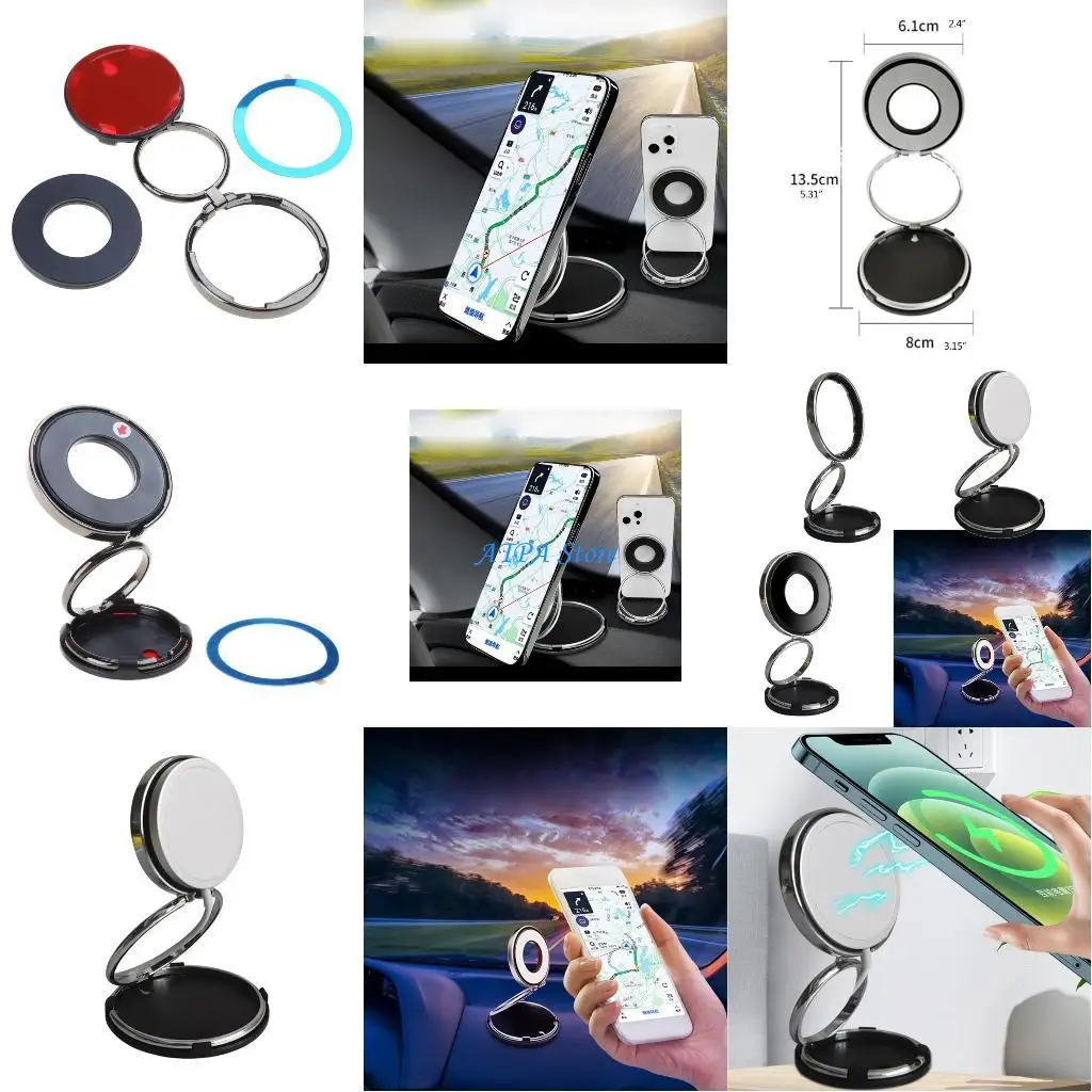 

U13C Car Mount Adjustable 180 Degree Rotation for All Phones