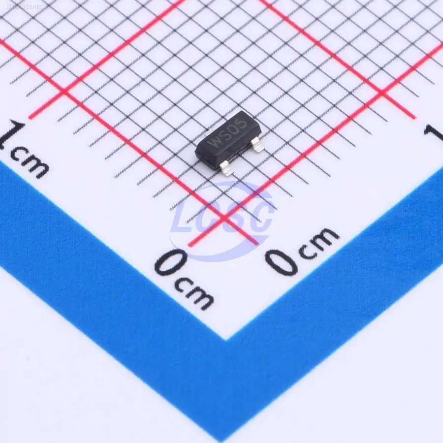 1PCS WST2335 20V 4.4A 50mΩ@4.5V,3A 1W 500mV 1 piece P-channel SOT-23N MOSFETs ROHS