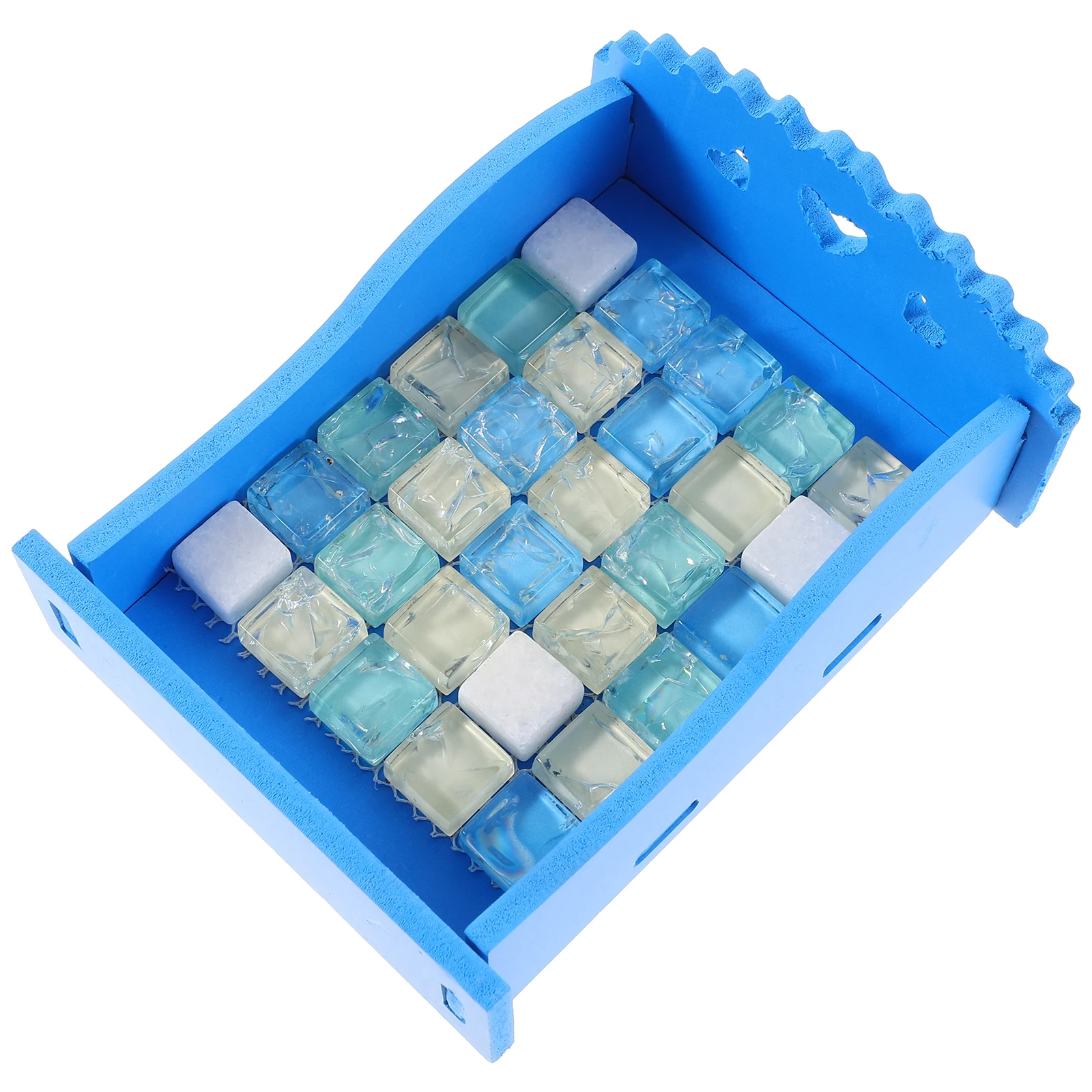 1 قطعة سرير التبريد كريستال الهامستر عش الحيوانات الأليفة حصيرة Skyblue دائم سهلة التنظيف السريع تبديد الحرارة مناسبة الحيوانات الصغيرة #6