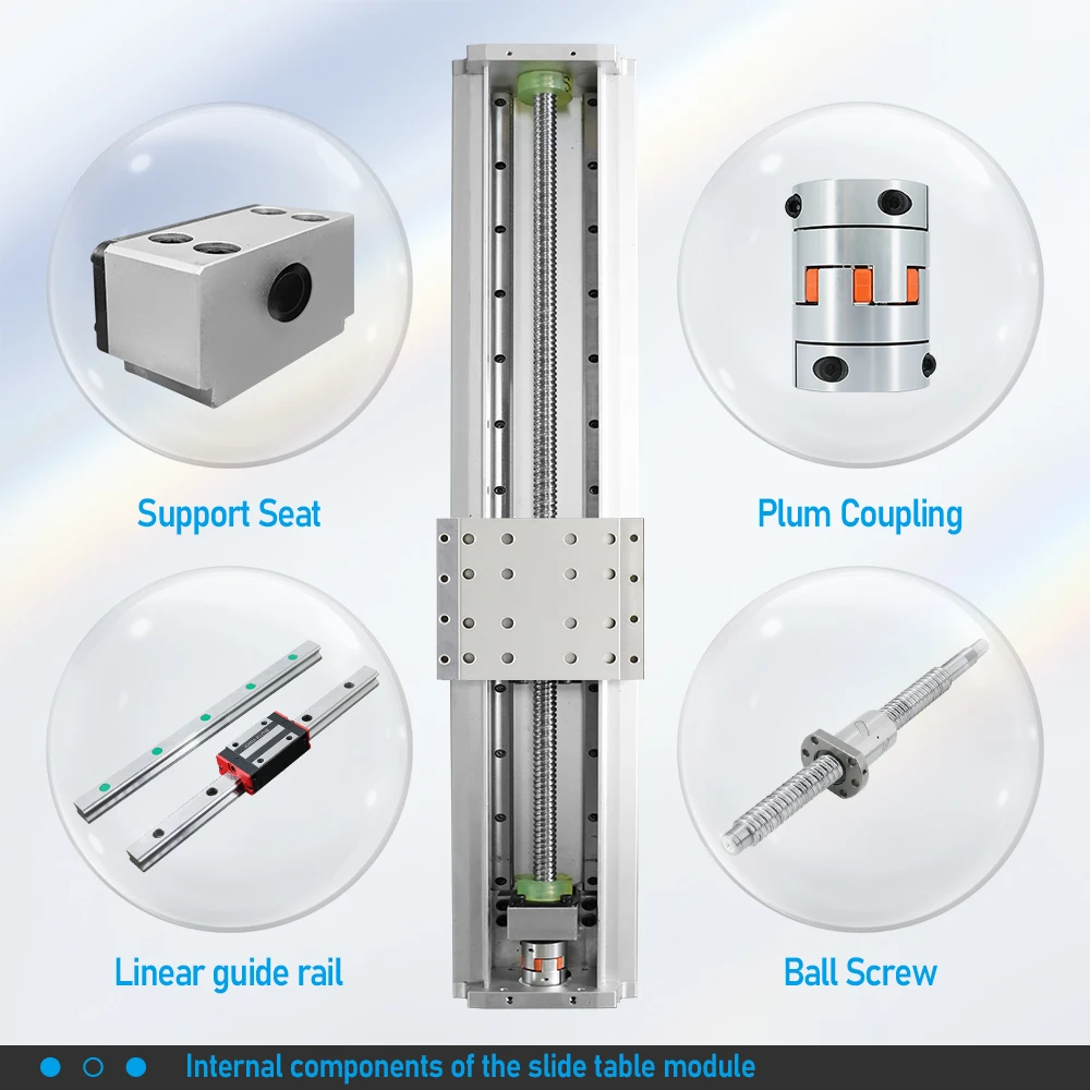 Z Axis Linear Module HL120 for Nema23/Nema24 CNC