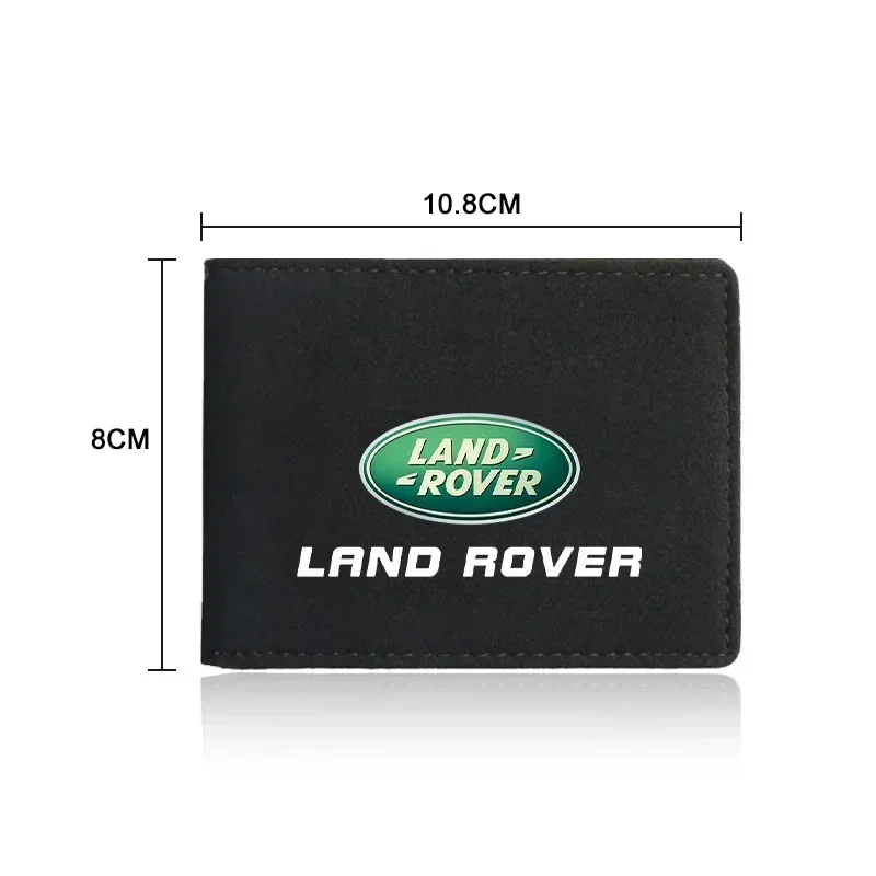 1Pcs Car Emblem Driver License Cover ID Credit Card Holder For Land Rover Range Rover Evoque Velar Defender Discovery styling