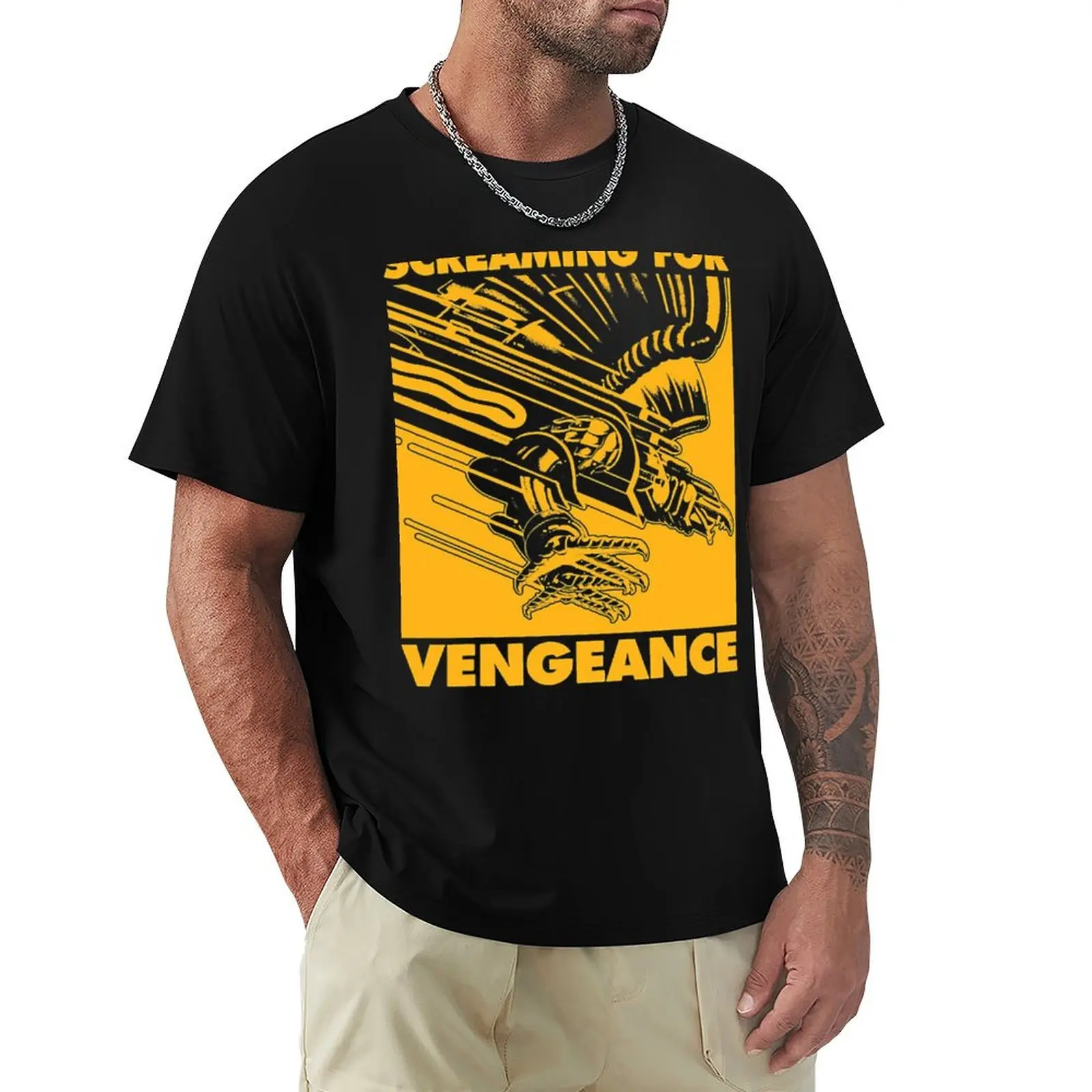 screaming for vengeance T-Shirt Casual Everyday Wear T-Shirt