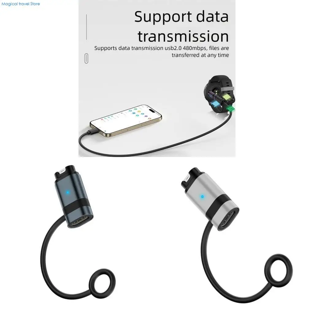 N2UB Type C Secure Charging Connector Dock For Activity Trackers Adjustable Universal