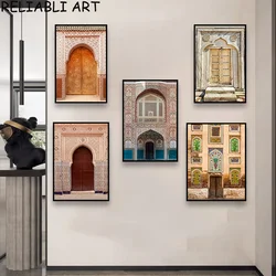 Islamic Style Mosque Architecture Landsc Poster and Prints Canvas Painting Wall Art Pictures For Living Room Home Decor No Frame