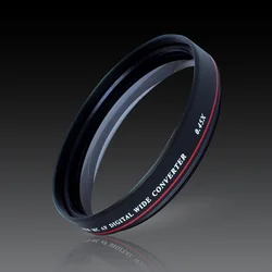 Wide Angle Filter Lens Without Dark Corner For Canon 18-105mm 18-135mm Nikon 18-55mm DSLR Lens ZOMEI