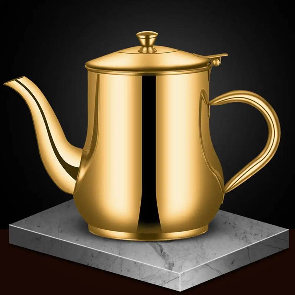 Gold Stainless steel Filter Oil Pot Stainless Steel Household Leak-proof Wine Pot Pouring Oil Bottle Seasoning Tank Kitchen Tool