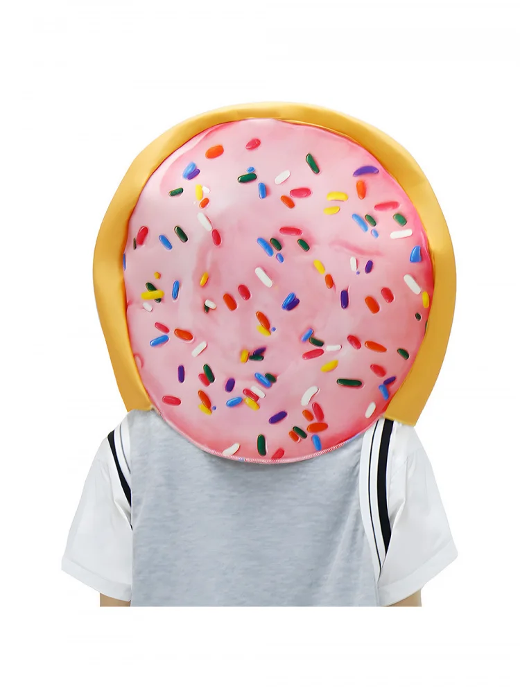 Acórios de Festa de loween: Headset de Donut, Props de Bolo de Morango, Fsias de Comida Enaçadas para Performance...