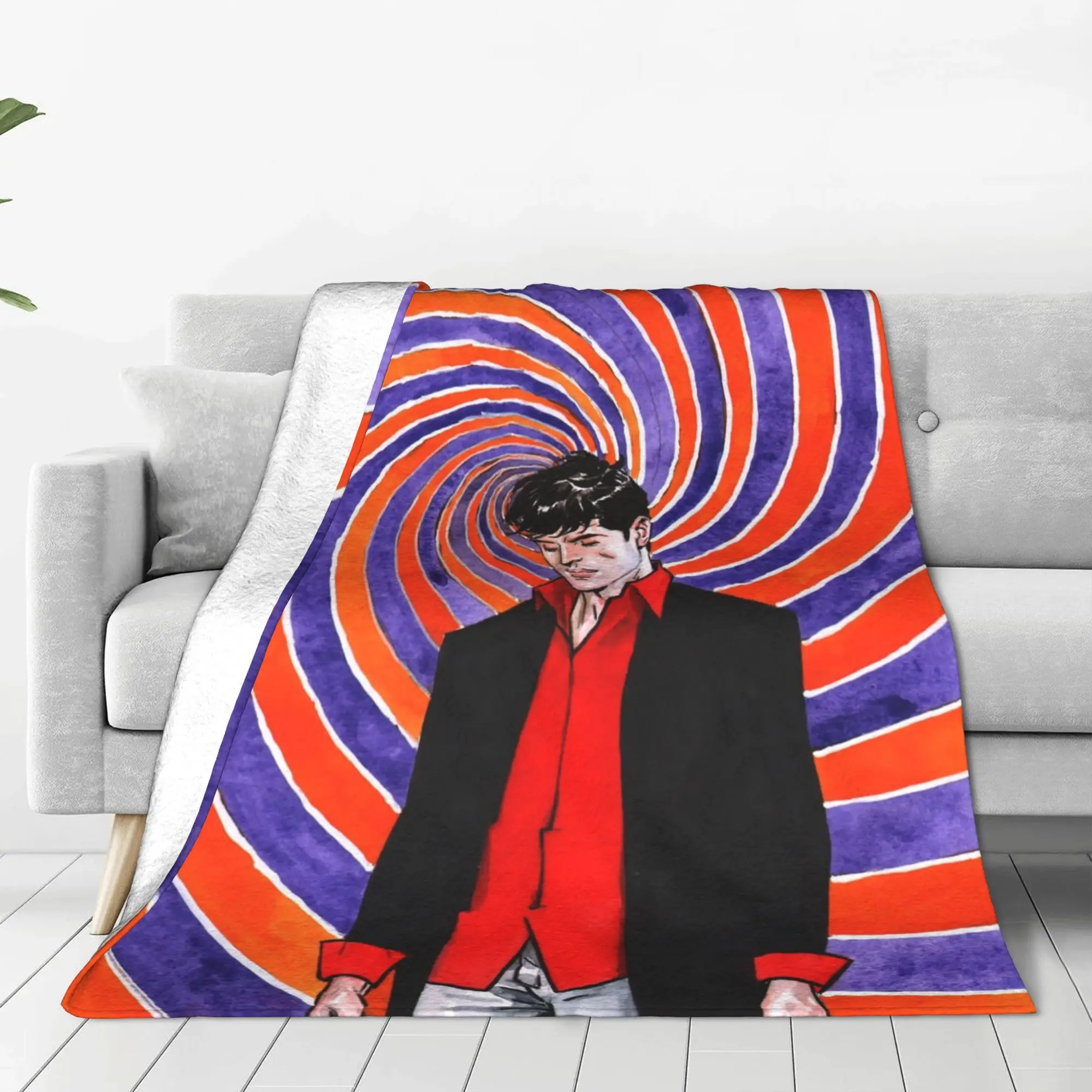 Dylan Dog Dylan Dog Blanket All Season Cute Lightweight Throw Blankets For Sofa Rug Piece